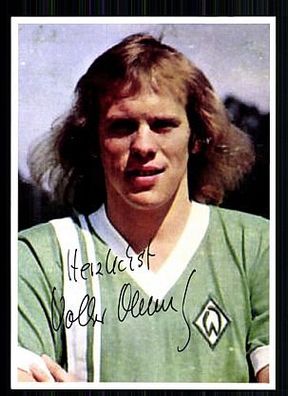 Volker Ohling Werder Bremen 70er Jahre Autogrammkarte Original Sign.
