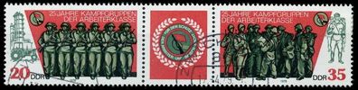 DDR Zusammendruck Nr WZd389 gestempelt 3ER STR X13ED56