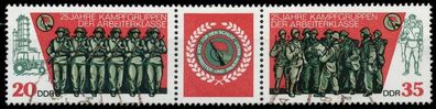 DDR Zusammendruck Nr WZd389 gestempelt 3ER STR X13ED6A