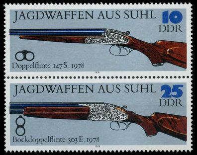 DDR Zusammendruck Nr SZd174 postfrisch 3ER STR SBE8302