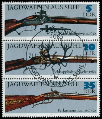 DDR Zusammendruck Nr SZd169 gestempelt 3ER STR X13F00E