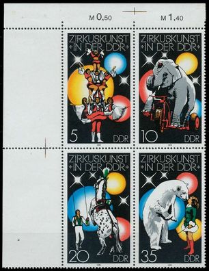 DDR Zusammendruck Nr 2364VB postfrisch Viererblock ECKE X1425B6