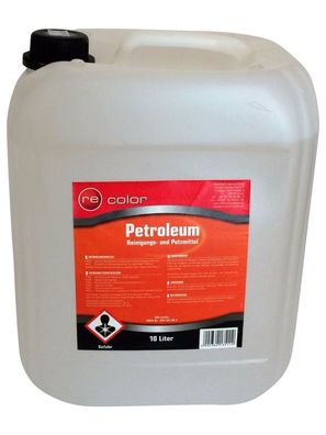 10 Liter Petroleum gereinigt schwefelarm geruchsneutral Leucht/ Putz