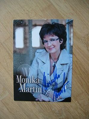 Schlagerstar Monika Martin - handsigniertes Autogramm!!!