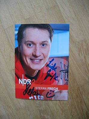 NDR N-Joy Moderator Stefan Frech - handsigniertes Autogramm!!!