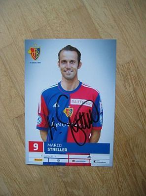 FC Basel Saison 13/14 Marco Streller - handsigniertes Autogramm!!!