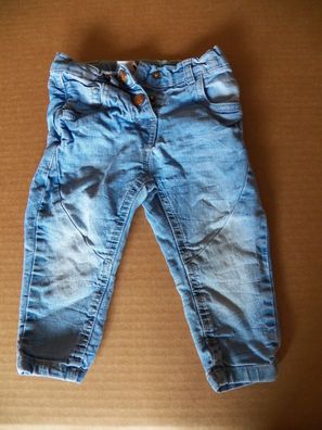 2 Jeans lang + 3 Schlupfhosen lang Gr. 74/80 adidas