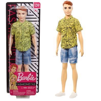 Bermuda Style Ken | Barbie | Mattel GHW67 | Original Fashionistas 139 | Puppe