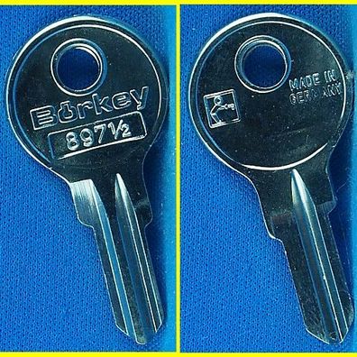 Schlüsselrohling Börkey 897 1/2 für verschiedene Häfele, JU, Renz
