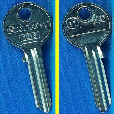 Schlüsselrohling Börkey 1218 Profil 37 für verschiedene Abus Profilzylinder