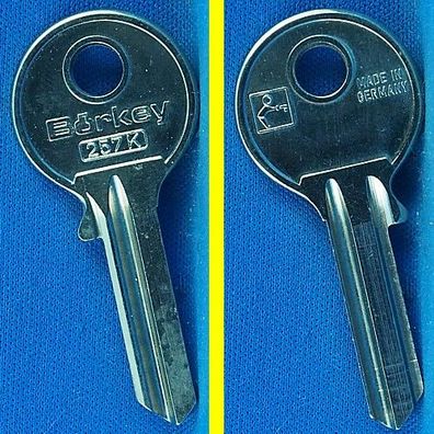 Schlüsselrohling Börkey 257 K für verschiedene Ass, Basi, Bartoletti, CES, Dom ...