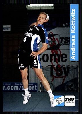 Andreas Kottwitz TSV Bayer Dormagen AK 90er TOP Original Sign. Handball + A 60126