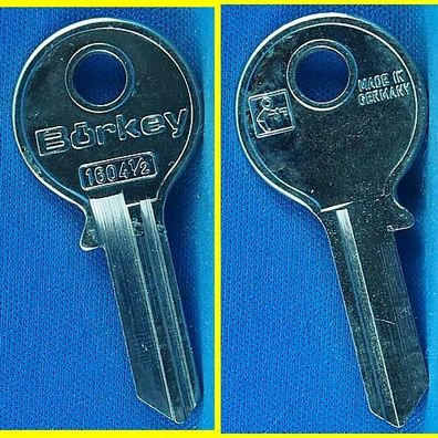 Schlüsselrohling Börkey 1604 1/2 für verschiedene Abus Vorhängeschlösser 45/50 + 60 L