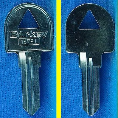 Schlüsselrohling Börkey 1678 L für verschiedene Dad, Eurolocks, L + F / Briefkästen,