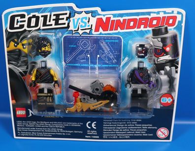 LEGO® Ninjago 112005 Figur Cole VS. Nindroid mit Waffen