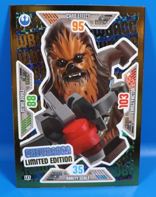 LEGO® Star Wars Trading Card Game Chewbacca Limitierte Karte Nr. LE07