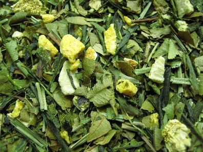 Myrte-Ingwer - Aromatisierter grüner Tee