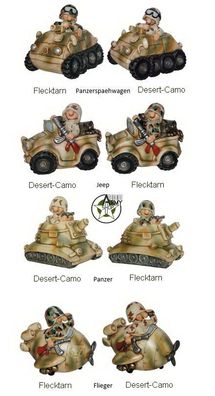Lustige Spardose Jeep Flieger Panzer Panzerspaehwagen Deko Soldat Fun Division