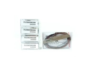 Fleischmann H0/ N 640000, 5 x elekt. Weichenantrieb (universal), neu, OVP