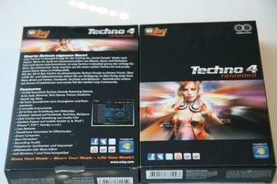 EJay Techno 4 - Reloaded (PC) Original Kartonbox A5 Box Neuware New