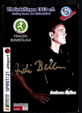 Andreas Bellon VFL Sindelfingen Autogrammkarte Original Signiert + A 60209