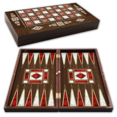 Backgammon Star Pearl Sedef