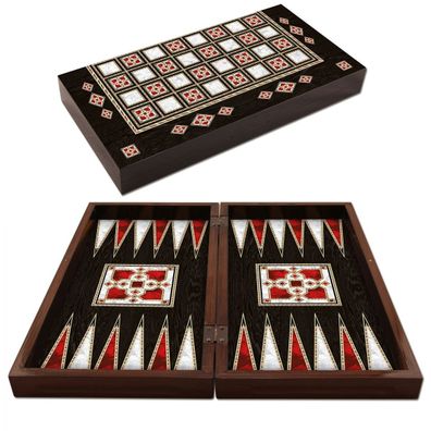 Backgammon Star Polyester Antik Pearl