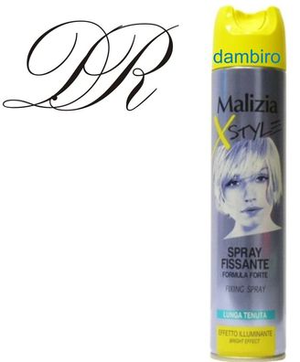 Malizia X style Haar Fixing Spray 200ml langer Halt mit glanz effekt