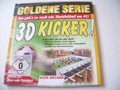 3D Kicker! - Goldene Serie Tischfussball (PC) Neuware