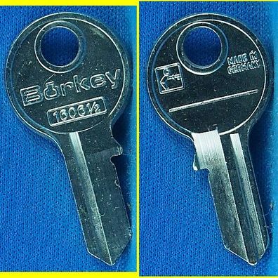 Schlüsselrohling Börkey 1606 1/2 für verschiedene Abus Vorhängeschlösser 45/30 + 35 L