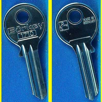 Schlüsselrohling Börkey 1710 für NSM Automaten, Möbelzylinder, Stahlschränke