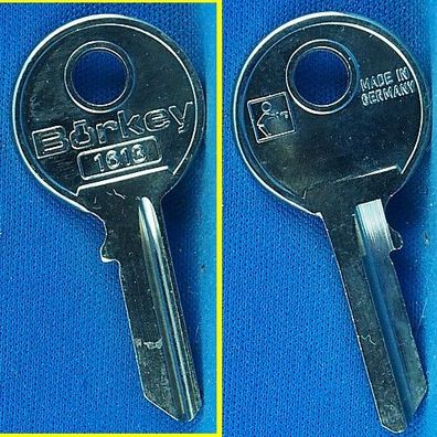Schlüsselrohling Börkey 1613 für verschiedene Melsmetall, Sesi Kassetten, Möbelzyl.