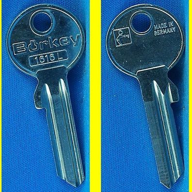 Schlüsselrohling Börkey 1616 L für verschiedene Chavo, Edi, HP Plus Profilzylinder