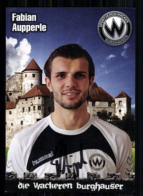 Fabian Aupperle Wacker Burghausen 2011-12 Autogrammkarte + A 60312