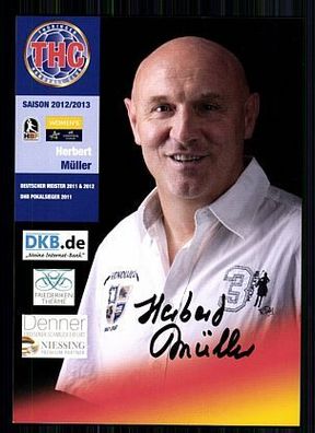 Herbert Müller Thüringer HC 2012-13 Autogrammkarte Original Sign. Handball + A 60349