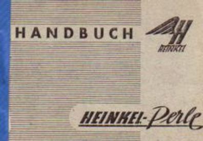 Handbuch Heinkel Perle, Moped, Oldtimer