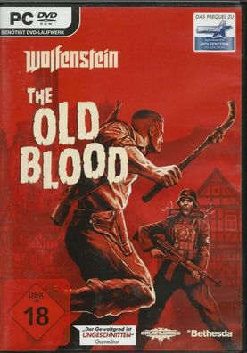 Wolfenstein: The Old Blood in Deutsch (PC, 2015, DVD-Box) mit Steam Code