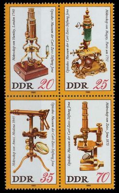 DDR Zusammendruck Nr 2534VB postfrisch Viererblock SBF9412