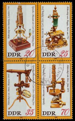 DDR Zusammendruck Nr 2534VB gestempelt Viererblock X14D8EA