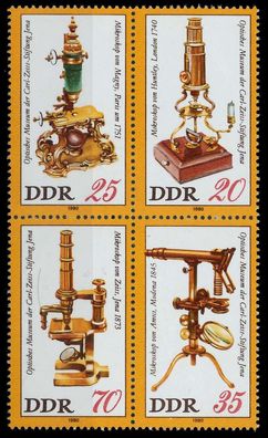 DDR Zusammendruck Nr 2535VB postfrisch Viererblock SBF93FA