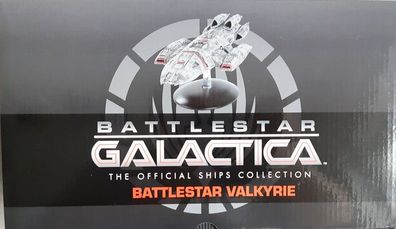 Battlestar Galactica Starships Collection Valkyrie Raumschiff #17 Eaglemoss engl. Mag