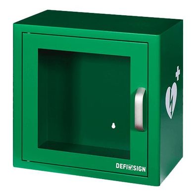 AED Wandkasten DefiSign Kasten mit Alarm Metallkasten Defibrillator Universell