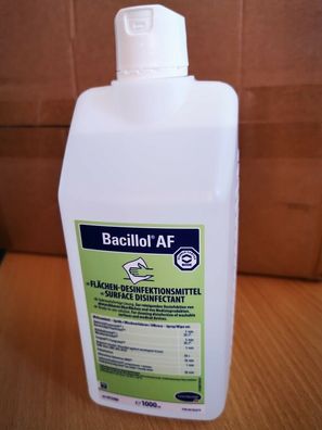 Bode Bacillol AF Flächendesinfektion Desinfektionsmittel Desinfektion 1000 ml