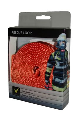 Rescue Loop Bandschlinge Rettungsschlinge 150 cm orange Tape Sling Leine