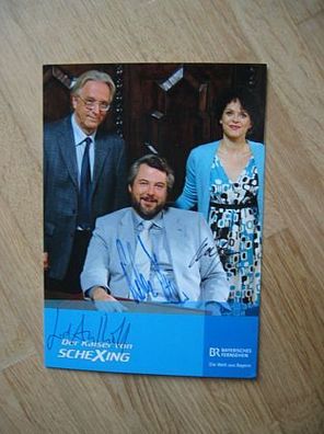 BR Serie Der Kaiser von Schexing - 3 Autogramme der Schauspieler!!!