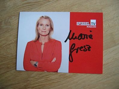 Spiegel TV Fernsehmoderatorin Maria Gresz - handsigniertes Autogramm!!!