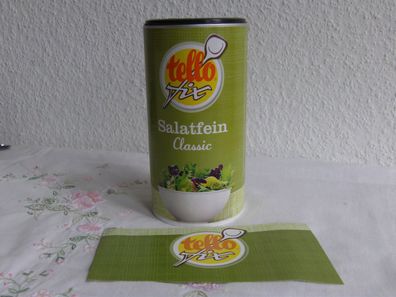 tello fix Salatfein Classic rein pflanzlich (vegan)lactosefrei 300g Dose