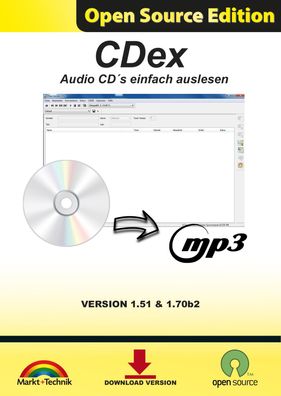 Audio CDs auslesen - CDex - Audio Encoder Ripper - MP3 Converter - ESD