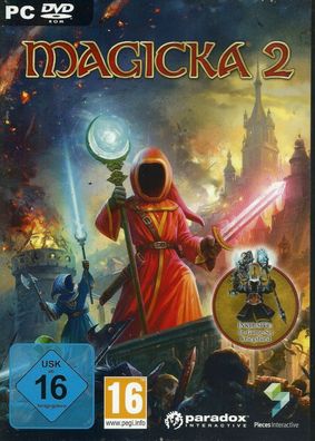 Magicka 2 (PC, 2015, DVD-Box) sehr guter Zustand, mit Steam Key Code