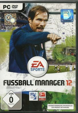 Fußball Manager 12 (PC, 2011, DVD-Box) sehr guter Zustand, MIT Origin Code